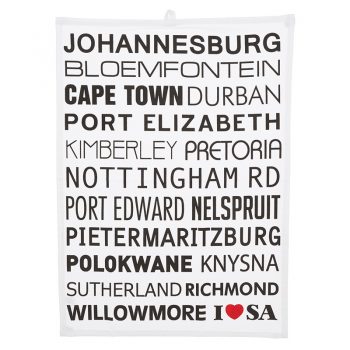 I love SA Tea Towel