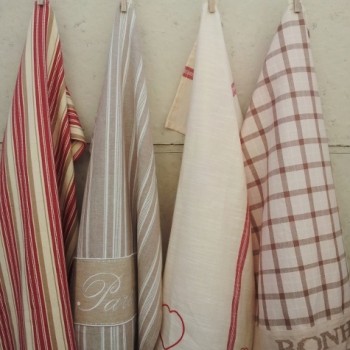 Special - 4 x French-inspired Tea Towels