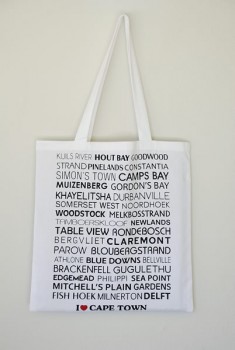I love Cape Town shopper bag