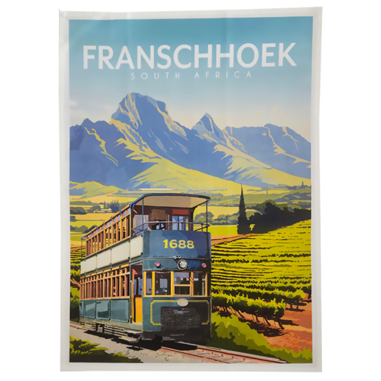 Franschhoek Tea Towel