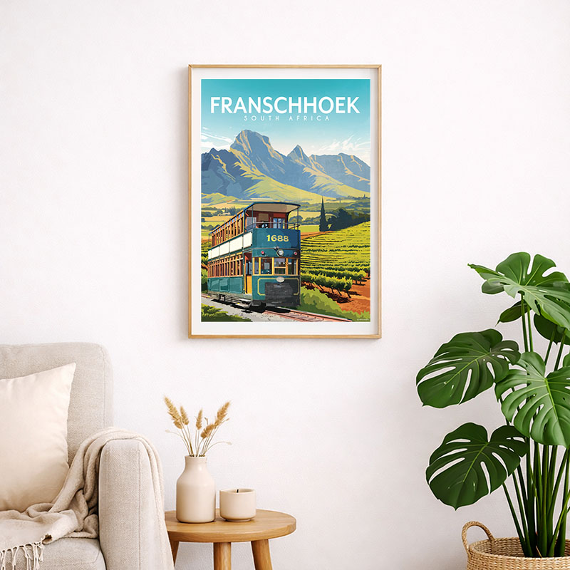 Franschhoek Art Print - Image 2