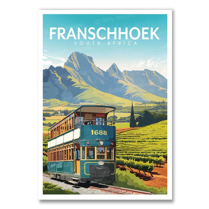 Franschhoek Art Print